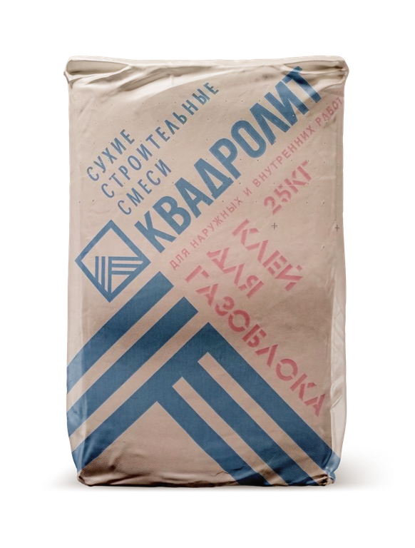 Клей для газоблока, мешок 25 кг