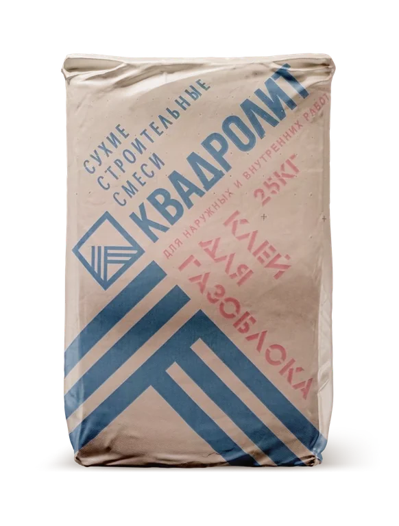 Клей для газоблока, мешок 25 кг
